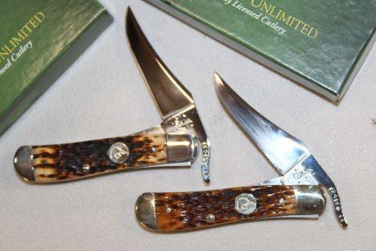 CASE DUCKS UNLIMITED RUSSLOCK ANTIQUE