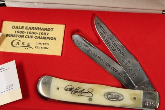 CASE DALE EARNHARDT 34 WINSTON CUP WINS
