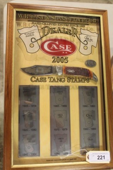 CASE 2005 DEALER CASE TANG STAMPS