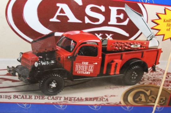 CASE 1946 DODGE POWER WAGON & KNIFE