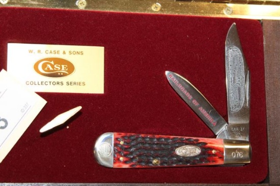 CASE RAILROADS OF AMERICA WITH MUSIC BOX