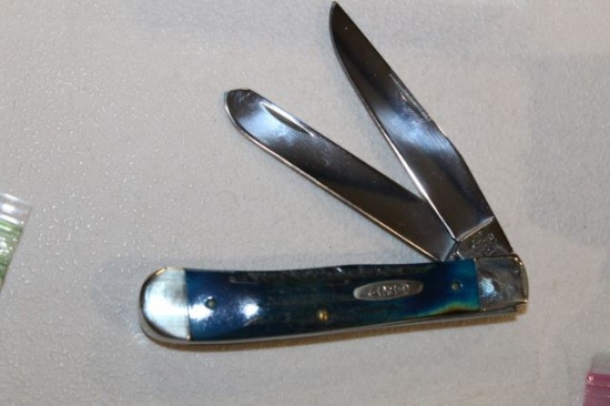 CASE STAG TRAPPER BLUE