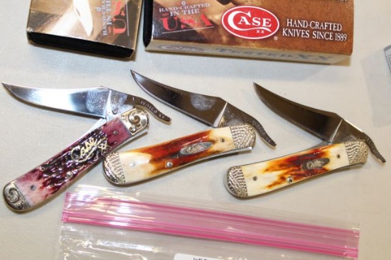 CASE RUSSLOCK CABERNET & 2 RUSSLOCK RED STAG
