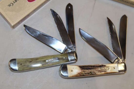 CASE 3 BLADE SCOUT KNIFE