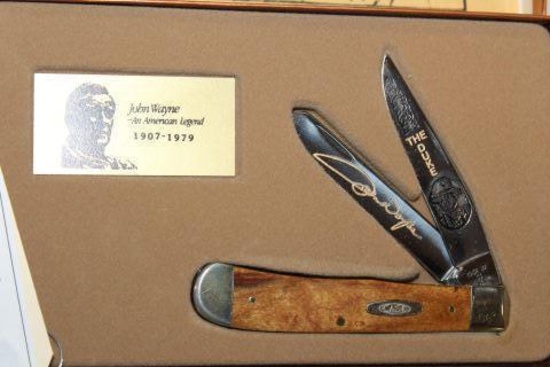 CASE JOHN WAYNE 1907-1979 AMERICAN LEGEND