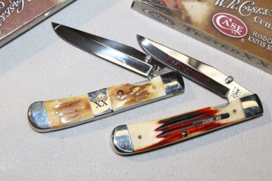 CASE TRAPPERLOCK RED & STAG