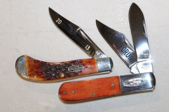 CASE COLLECTORS CLUB SADDLEHORN EXPRESSO &