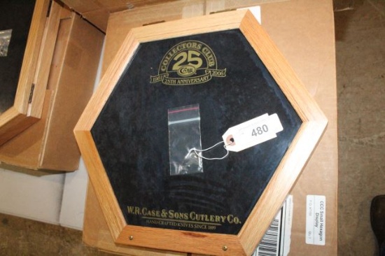 CASE 25TH ANNIVERSARY COLLECTORS CLUB DISPLAY