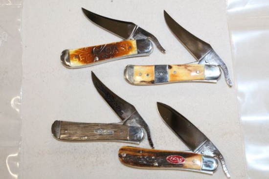 CASE 2 RUSSLOCK STAG, DR ANTIQOA, ANTIQUE