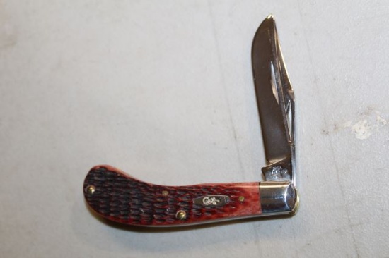 CASE SADDLEHORN MAHOGANY