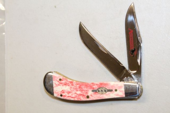 CASE SADDLEHORN RED APPA