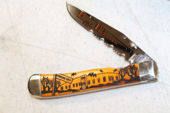 CASE TRAPPER PERSIM ORANGE HAPPY HALLOWEEN