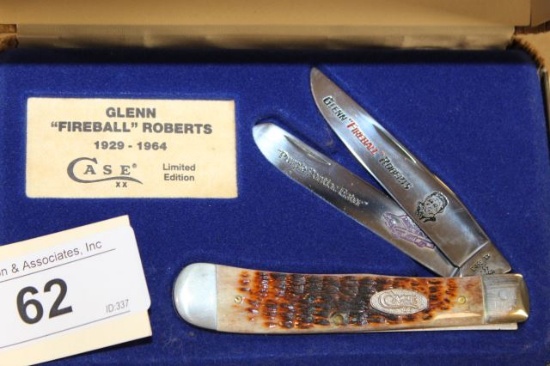 CASE GLENN FIREBALL ROBERTS PURPLE PONTIAC EATER