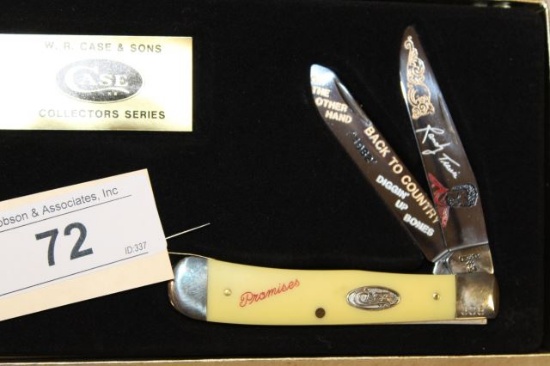 CASE RANDY TRAVIS DIGGING UP BONES KNIFE