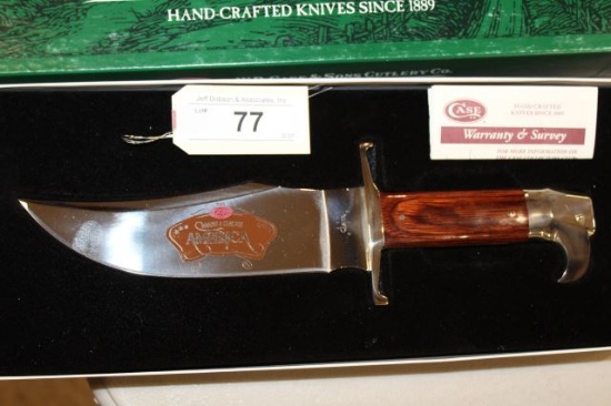 CASE BOWIE KNIFE MAKING A CASE FOR AMERICAN IN BO