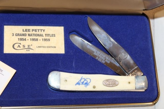 CASE LEE PETTY 3 GRAND NATIONAL TITLES KNIFE