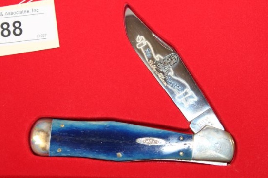 CASE THE LEGEND BOBBY ALLISON KNIFE IN WOOD CASE