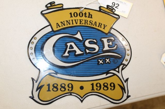 CASE PORC 100TH ANNIVERSARY SIGN