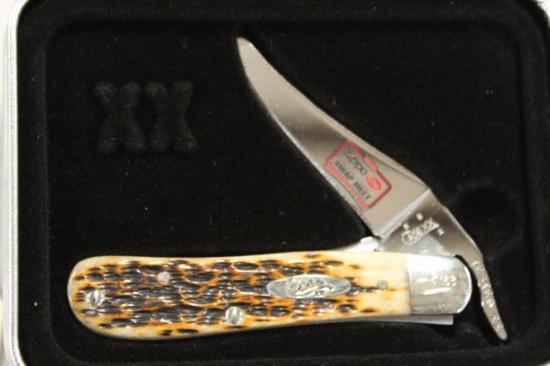 CASE ZIPPO SWAP MEET KNIFE IN TIN
