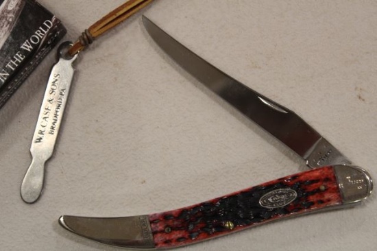 2 PC CASE COLLECTOR CLUB KNIFE OPENER & LARGE