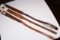 3 LEATHER RIFLE SLINGS