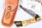 CASE BONE STAG MAKO WITH SHEATH  IN BOX