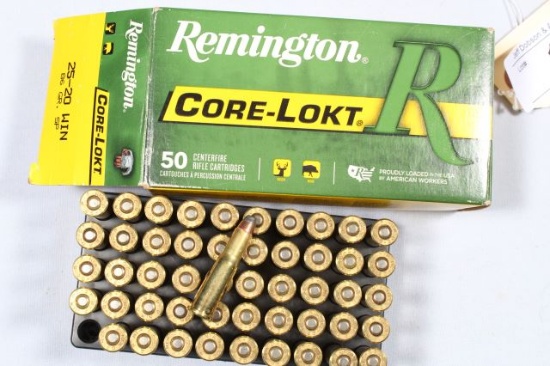 APPROX 50 ROUNDS REMINGTON 25-20