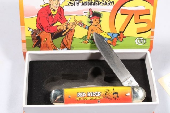 COLT RED RYDER 7TH ANNIV KNIFE WITH BOX