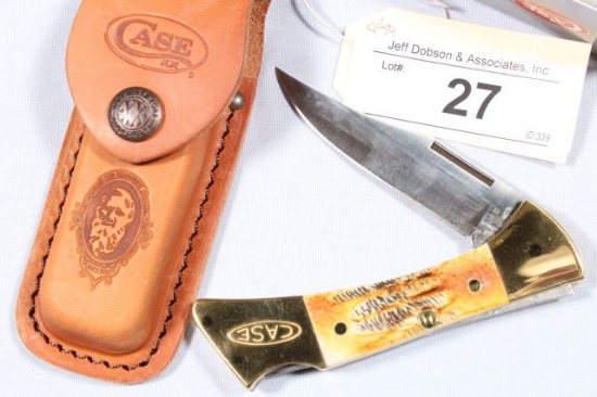 CASE BONE STAG MAKO WITH SHEATH  IN BOX