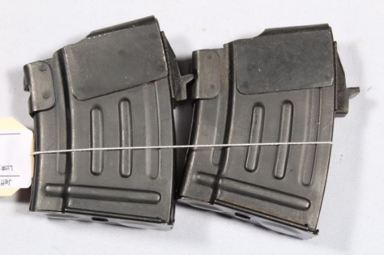 2 CHINESE AK47 7.62 X 39 5 ROUND MAGAZINES