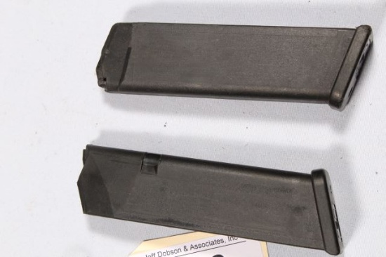 2 GLOCK 22 FACTORY 40 S&W 15 ROUND MAGAZINES