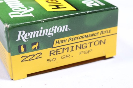 20 ROUNDS REMINGTON 222