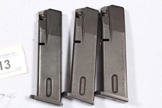 3 - BERETTA 13 ROUNDS 380 MAGAZINES