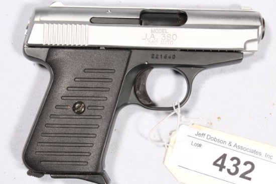 JIMENEZ ARMS JA 380, SN 221640,