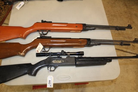 3 PELLET GUNS AS IS