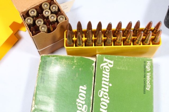 APPROX 72 ROUNDS 30-06 SOME RELOADS
