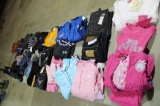 MISC KIDS CLOTHING, ADULT BOOTS ETC