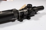 CENTER POINT TACTICAL 1-4 X 20 RED /GREEN SCOPE W/