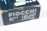 APPROX 50 ROUNDS MIXED 40 CAL AMMO
