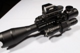 4-12 X 50 EG RED/GREEN RIFLE SCOPE WITH RED DOT &
