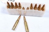 APPROX 20 ROUNDS 222 REMINGTON RELOADS