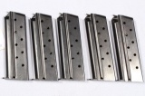 5 - 1911 STYLE BLUED 9MM MAGAZINES