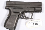 SPRINGFIELD ARMORY XD40 SUB COMPACT , SN XD-400835