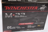 1000 ROUNDS UNOPENED WINCHESTER 22 LR 40 GRAIN