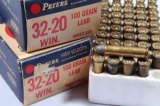 APPROX 100 ROUNDS PETERS 32-20 WIN