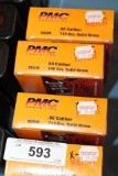 50 CAL  740 GRAIN 40 ROUNDS PMC