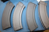 4- AK STYLE 7.62 X 39 STAINLESS? 30 RD MAGAZINES