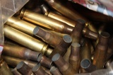 USED 50 CAL BMG BRASS APPROX 125 ROUNDS