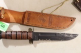 KARBAR USMC KNIFE WITH SHEATH
