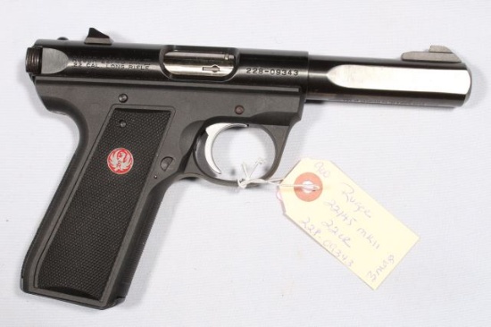 RUGER 22/45 MKII, SN 228-09343.